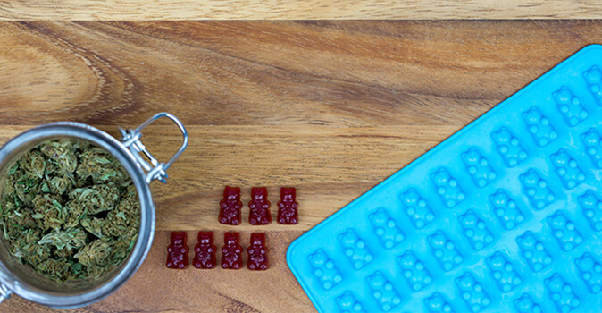 Puoi facilmente preparare cannabis jelly bean